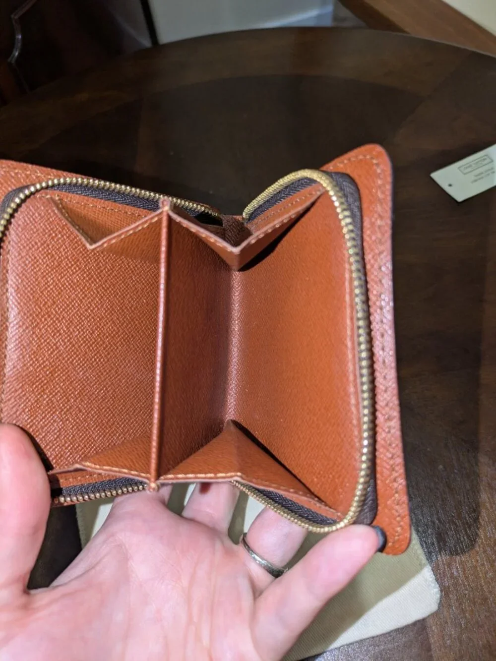 Share Authentic Louis Vuitton Monogram Compact Zip Bifold Wallet